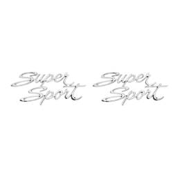 Trim Parts - Trim Parts 3047 Rear Quarter Emblem "Super Sport" Pair 66-67 Chevy II/Nova - Image 1