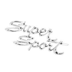 Trim Parts - Trim Parts 3047 Rear Quarter Emblem "Super Sport" Pair 66-67 Chevy II/Nova - Image 2