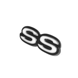 Trim Parts - Trim Parts 3075 68-69 Chevy II & Nova Rear Panel Emblem "SS" EACH - Image 2