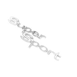 Trim Parts - Trim Parts 4352 1967 Chevelle Rear Quarter Emblem "Super Sport" PAIR - Image 2