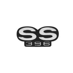 Trim Parts - Trim Parts 4405 1967 Chevelle Rear Panel Emblem "SS 396" EACH - Image 1