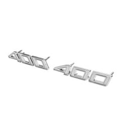 Trim Parts - Trim Parts 4652 70-72 Full-Size Chevrolet Front Fender Emblem "400" PAIR - Image 2