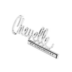 Trim Parts - Trim Parts 4676 1970 Chevelle Trunk Lid Emblem "Chevelle By Chevrolet" EACH - Image 2