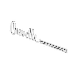 Trim Parts - Trim Parts 4750 71-72 Chevelle Trunk Lid Emblem "Chevelle By Chevrolet" EACH - Image 2