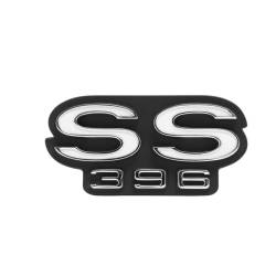 Trim Parts - Trim Parts 4870 68-70 El Camino Tailgate Emblem "SS 396" EACH - Image 1