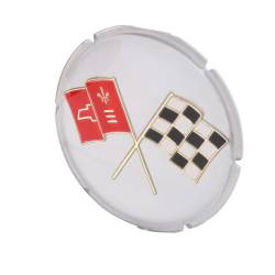 Trim Parts - Trim Parts 5002 1963 Late Corvette Gas Lid Emblem EACH - Image 2