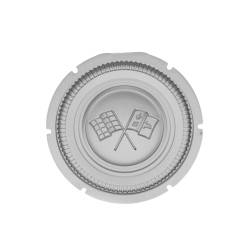 Trim Parts - Trim Parts 5006 1965 Corvette Gas Lid Emblem EACH - Image 3