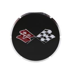Trim Parts - Trim Parts 5010 1967 Corvette Gas Lid Emblem EACH - Image 1