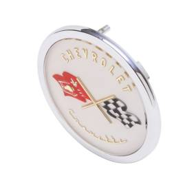 Trim Parts - Trim Parts 5080 1953-55 Corvette Corvette Front Emblem Assembly EACH - Image 2