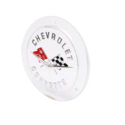 Trim Parts - Trim Parts 5090S 1958-60 Corvette Front & 1958-62 Rear Emblem Service Silver EA - Image 2