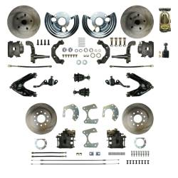 The Right Stuff Detailing - The Right Stuff MDC46SD Brake Conversion Kit Front & Rear for Dodge/Plymouth - Image 1