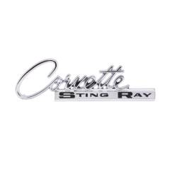 Trim Parts - Trim Parts 5213 1964-65 Corvette Glove Box Door Emblem EACH - Image 1
