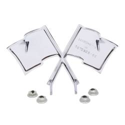 Trim Parts - Trim Parts 5232 1965 Corvette Front X-Flag Emblem EACH - Image 3