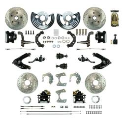 The Right Stuff Detailing - The Right Stuff MDC46SDS Brake Conversion Kit Front & Rear for Dodge/Plymouth - Image 1