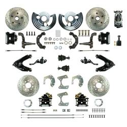 The Right Stuff Detailing - The Right Stuff MDC46SDSX Brake Conversion Kit Front & Rear for Dodge/Plymouth - Image 1