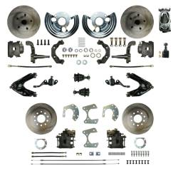 The Right Stuff Detailing - The Right Stuff MDC46SDX Brake Conversion Kit Front & Rear for Dodge/Plymouth - Image 1