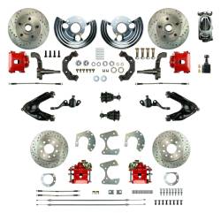 The Right Stuff Detailing - The Right Stuff MDC46SDZX Brake Conversion Kit Front & Rear for Dodge/Plymouth - Image 1
