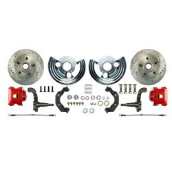 The Right Stuff Detailing - The Right Stuff MDC62WKCZ Front Brake Conversion Kit for Dodge/Plymouth - Image 1