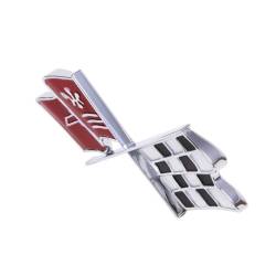 Trim Parts - Trim Parts 5954 1968 Corvette Fuel Door Emblem EACH - Image 2