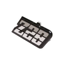 Trim Parts - Trim Parts 6950 1980-81 Camaro Fuel Door Emblem "Z-28" Silver EACH - Image 2