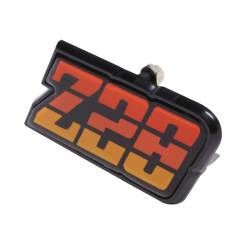 Trim Parts - Trim Parts 6956 1980-81 Camaro Fuel Door Emblem "Z-28" Orange EACH - Image 2