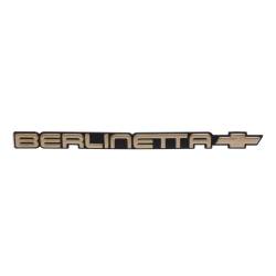 Trim Parts - Trim Parts 6997 1985-86 Camaro Rear Panel Emblem "Berlinetta" EACH - Image 1