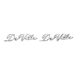Trim Parts - Trim Parts 7100 1965-70 Cadillac Rear Quarter Emblem "DeVille" PAIR - Image 1