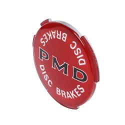 Trim Parts - Trim Parts 8205 Wheel Cover Emblem 2-7/16" Diameter Red Disc Brakes EACH - Image 2