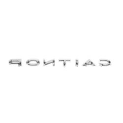 Trim Parts - Trim Parts 8511 1967-69 Firebird Trunk Lid Letters "PONTIAC" SET - Image 3