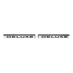 Trim Parts - Trim Parts 9719 71-72 Chevy/GMC Truck Front Fender Emblem "Deluxe" PAIR - Image 1