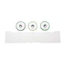 Trim Parts - Trim Parts 2099A 1961-62 Full-Size Chevrolet Instrument Lens Set Borg - Image 1