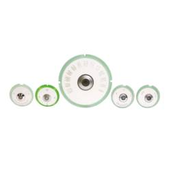Trim Parts - Trim Parts 2067 59-60 Full-Size Chevrolet/El Camino Instrument Lens Set Westclox - Image 3