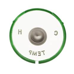 Trim Parts - Trim Parts 2096 1961-62 Full-Size Chevrolet Temperature Gauge Face EACH - Image 3