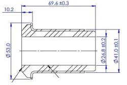 SuperPro - SuperPro SPF5563K Front Upper Control Arm Bushing Kit for 24-26 Ford Ranger - Image 2