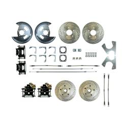 The Right Stuff Detailing - The Right Stuff F79RD07S 79-81 Chevy Camaro Brake Conversion Kit FR & RR - Image 1