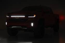 Rough Country Suspension Systems - Rough Country 70992 Grille Mount 30" LED Light Bar Kit for 16-18 Silverado 1500 - Image 3