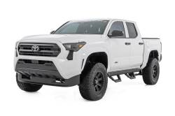 Rough Country Suspension Systems - Rough Country 73004 SRX2 Drop Step Nerf Bars Black for 24-26 Tacoma Double Cab - Image 2