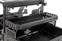 Rough Country Suspension Systems - Rough Country 99087 Rear Cargo Rack Tray Black for Can-Am Defender - Image 1