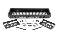Rough Country Suspension Systems - Rough Country 99087 Rear Cargo Rack Tray Black for Can-Am Defender - Image 5