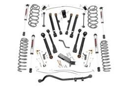 Rough Country Suspension Systems - Rough Country 66270 6" V2 Suspension Lift Kit for 97-06 Jeep Wrangler TJ - Image 1