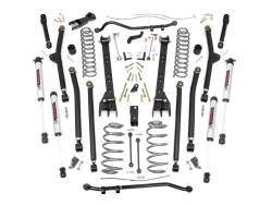 Rough Country Suspension Systems - Rough Country 66370 4" V2 Suspension Lift Kit LA for 97-06 Jeep Wrangler TJ - Image 1