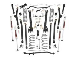 Rough Country Suspension Systems - Rough Country 66340 4" M1 Suspension Lift Kit for 97-06 Jeep Wrangler TJ - Image 1