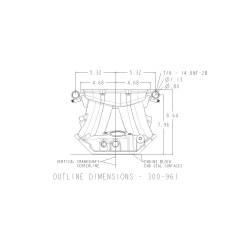 Holley - Holley 300-961 Engine Intake Manifold Base for Chevy Big Block - Image 2