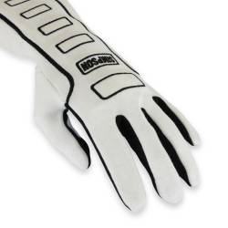 Simpson Safety - Simpson Safety 21300SW LTS Competitor Gloves Small White - Image 5