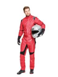 Simpson Safety - Simpson Safety DNA03401 DNA 3-Layer Racing Suit XL Red - Image 1