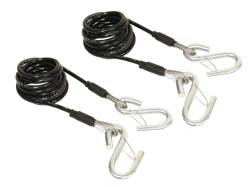 Blue Ox - Blue Ox BX88196 Safety Cable Kit Class III 7500lb Length 7' S-Hook - Image 2