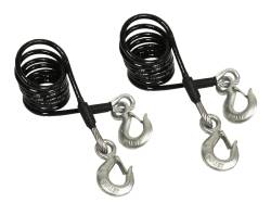 Blue Ox - Blue Ox BX88197 Safety Cable Kit Class IV 10000 lb 7' Length NEW - Image 1
