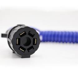 Blue Ox - Blue Ox BX88254 7-Wire To 4-Wire Coiled Cable Extension 7' Long - Image 2