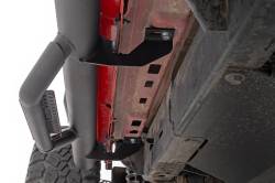 Rough Country Suspension Systems - Rough Country 90764B 3" Drop Step Nerf Bars Black for 07-18 Jeep Wrangler JK 4DR - Image 3