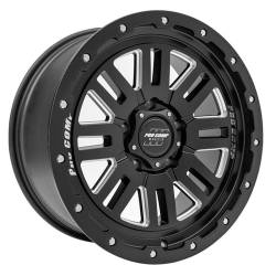 Pro Comp Wheels - Pro Comp Wheels PA61 COGNITO 17x9 6x5.5 -6mm Satin Black/Milled PXA5161-7983 - Image 1